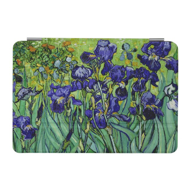 vincent van gogh purple irises iPad mini cover (Horizontal)
