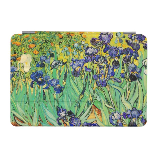 vincent van gogh purple irises iPad mini cover (Horizontal)