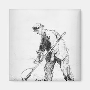 Vincent van Gogh Reaper Magnet