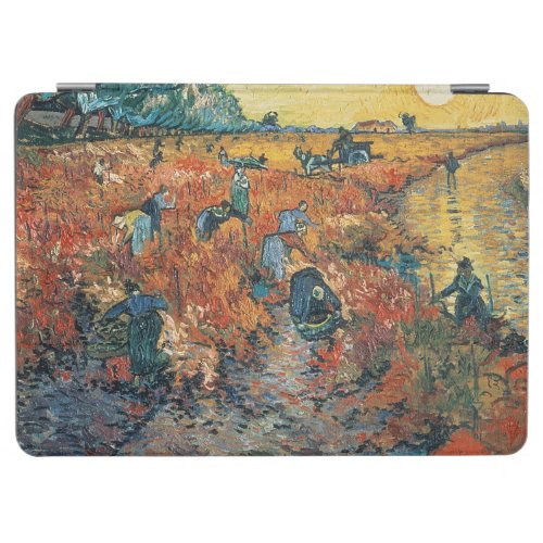 Vincent van Gogh  Red Vineyards at Arles 1888 iPad Air Cover
