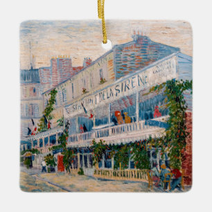 Vincent van Gogh - Restaurant de la Sirene Ceramic Ornament