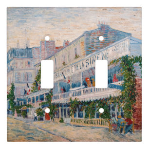 Vincent van Gogh - Restaurant de la Sirene Light Switch Cover