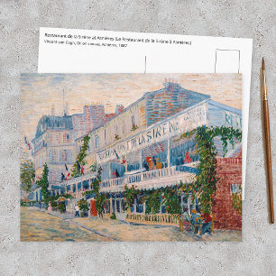 Vincent van Gogh - Restaurant de la Sirene Postcard
