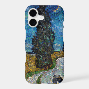 Vincent van Gogh - Road with Cypress and Star iPhone 17 Case