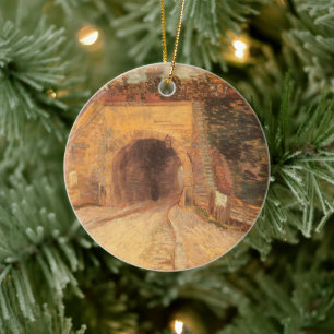 Vincent van Gogh - Roadway Underpass, The Viaduct Ceramic Ornament