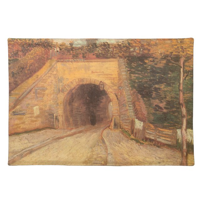 Vincent van Gogh - Roadway Underpass, The Viaduct Cloth Placemat (Front)
