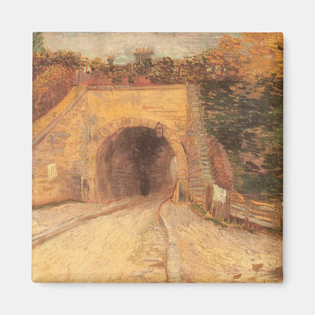 Vincent van Gogh - Roadway Underpass, The Viaduct Magnet (Front)