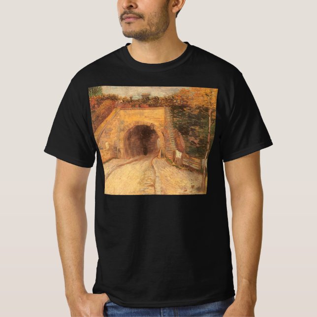 Vincent van Gogh - Roadway Underpass, The Viaduct T-Shirt (Front)