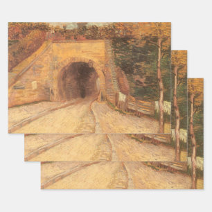 Vincent van Gogh - Roadway Underpass, The Viaduct Wrapping Paper Sheets