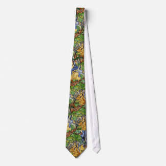 Vincent Van Gogh Roots and Tree Trunks Tie
