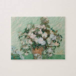 Vincent van Gogh Roses, 1890 Jigsaw Puzzle