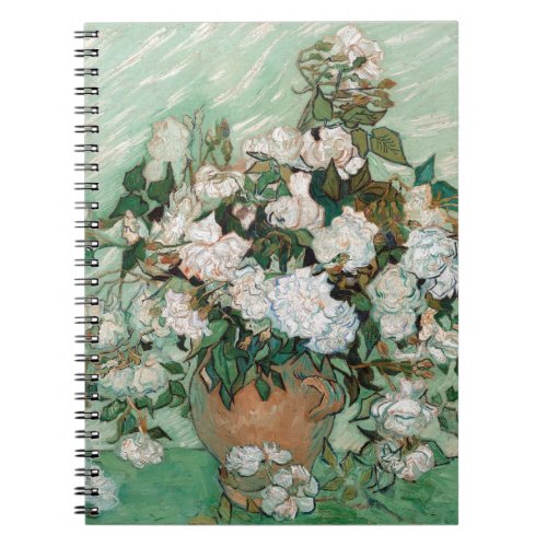 Vincent van Gogh  Roses 1890 Notebook