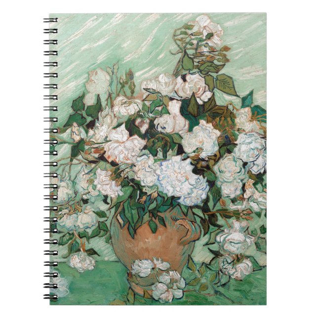 Vincent van Gogh | Roses, 1890 Notebook (Front)