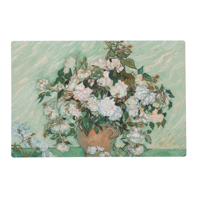 Vincent van Gogh | Roses, 1890 Placemat (Front)