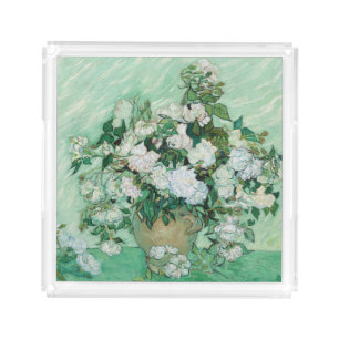 Vincent van Gogh - Roses Acrylic Tray