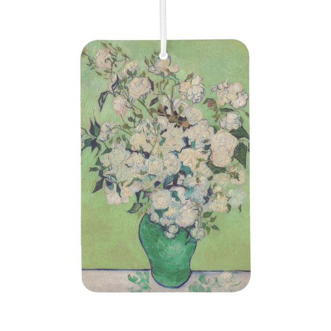 Vincent van Gogh - Roses Air Freshener (Front)