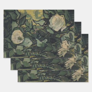 Vincent van Gogh - Roses and Beetle Wrapping Paper Sheets