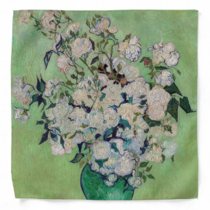 Vincent van Gogh - Roses Bandana