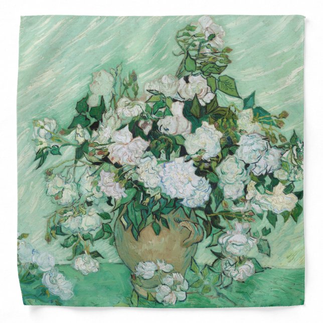 Vincent van Gogh - Roses Bandana (Front)