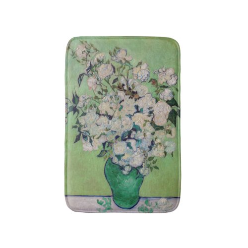 Vincent van Gogh _ Roses Bath Mat