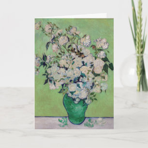 Vincent van Gogh - Roses Card