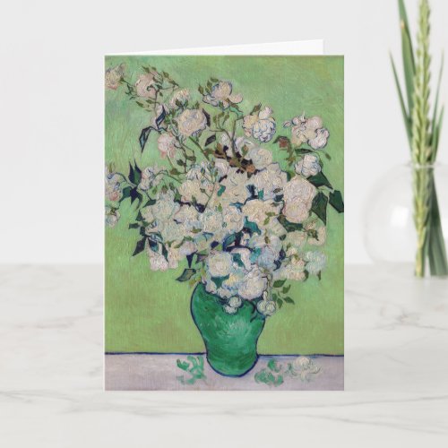 Vincent van Gogh _ Roses Card