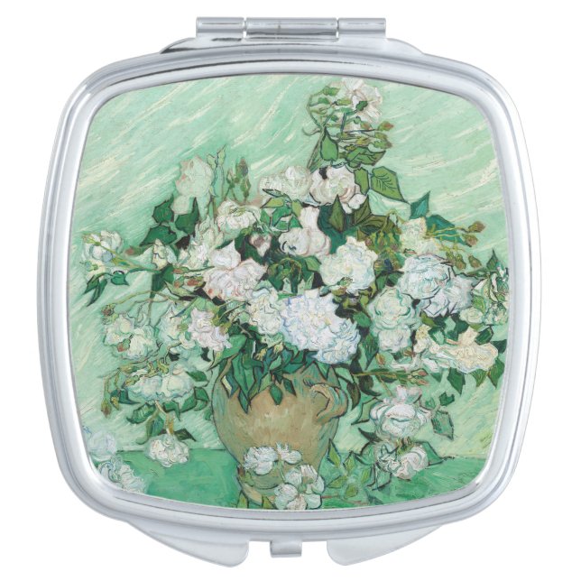 Vincent van Gogh - Roses Compact Mirror (Front)