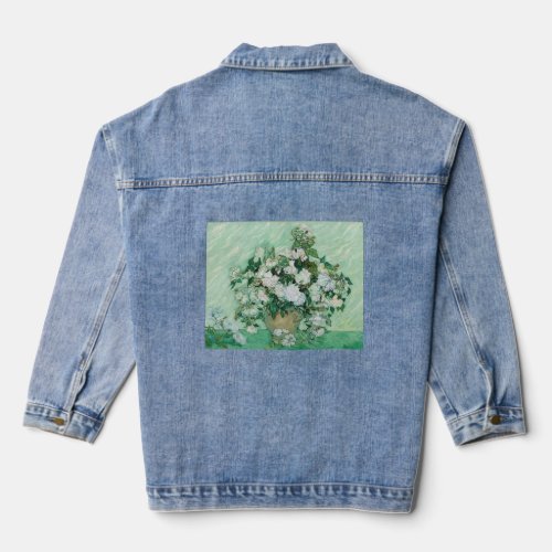 Vincent van Gogh _ Roses Denim Jacket