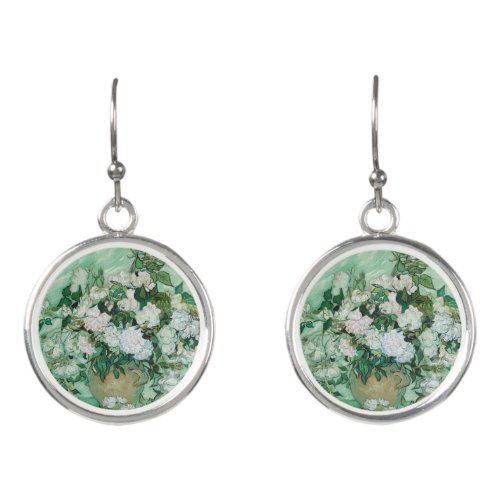 Vincent van Gogh _ Roses Earrings