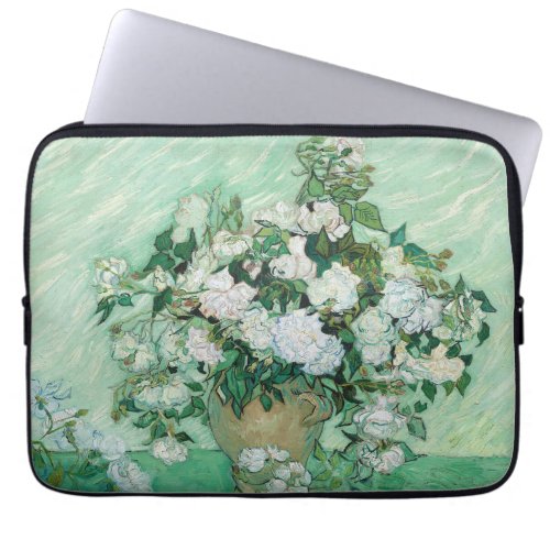 Vincent van Gogh _ Roses Laptop Sleeve