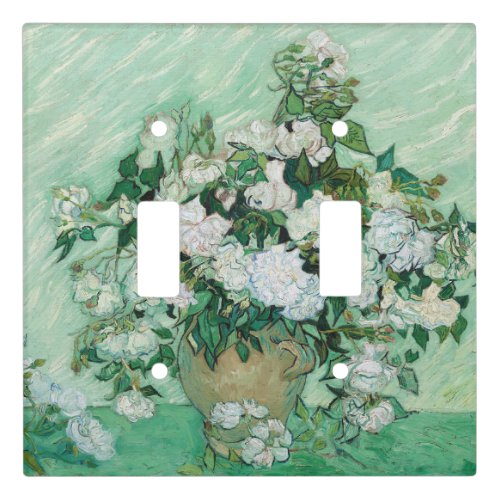 Vincent van Gogh _ Roses Light Switch Cover