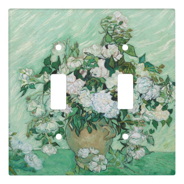 Vincent van Gogh - Roses Light Switch Cover (Front)