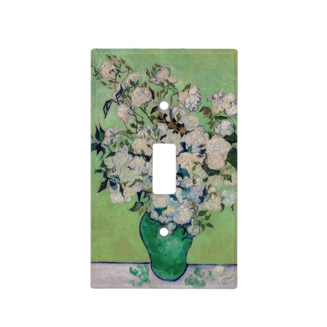 Vincent van Gogh - Roses Light Switch Cover (Front)
