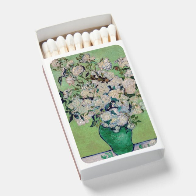 Vincent van Gogh - Roses Matchboxes (Front Open)