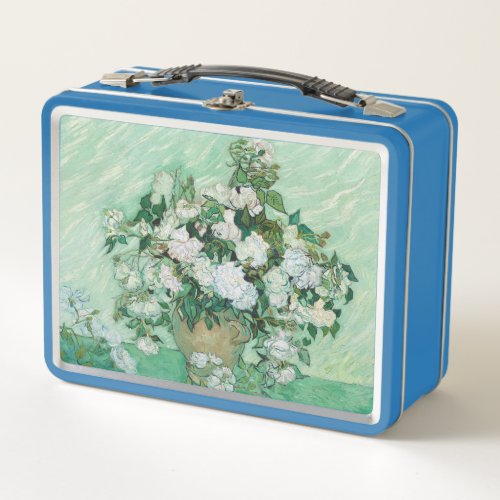 Vincent van Gogh _ Roses Metal Lunch Box