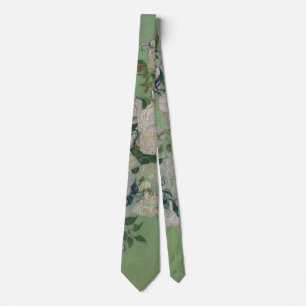 Vincent Van Gogh "Roses" Neck Tie