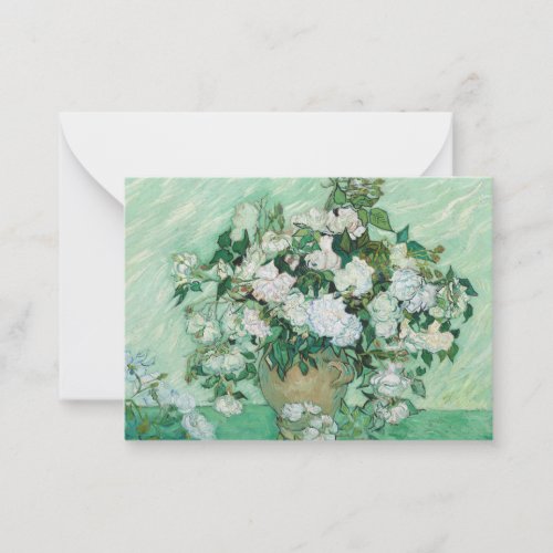 Vincent van Gogh _ Roses Note Card