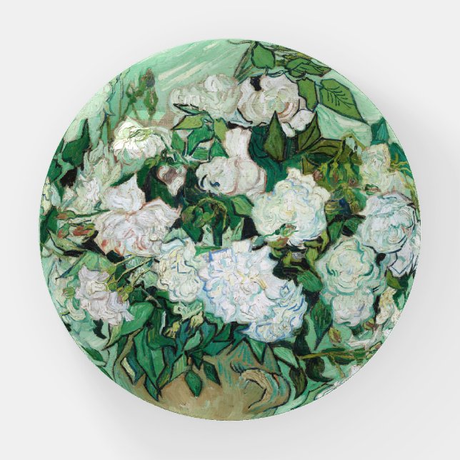 Vincent van Gogh - Roses Paperweight (Front)