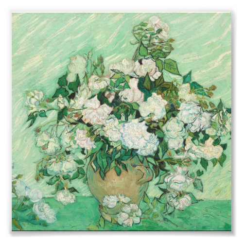 Vincent Van Gogh _ Roses Photo Print