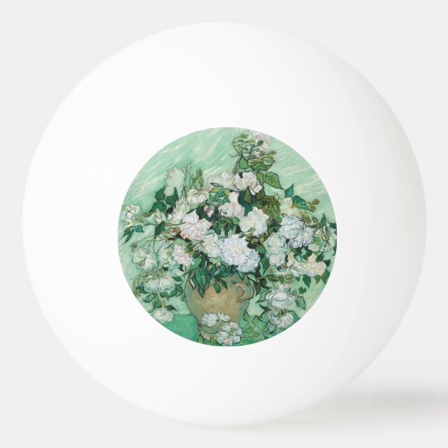 Vincent van Gogh - Roses Ping Pong Ball (Front)