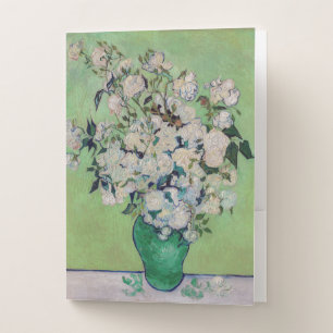 Vincent van Gogh - Roses Pocket Folder