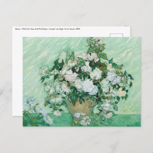 Vincent van Gogh - Roses Postcard