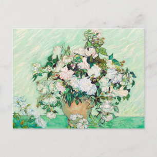 Vincent van Gogh Roses Postcard