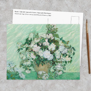 Vincent van Gogh - Roses Postcard