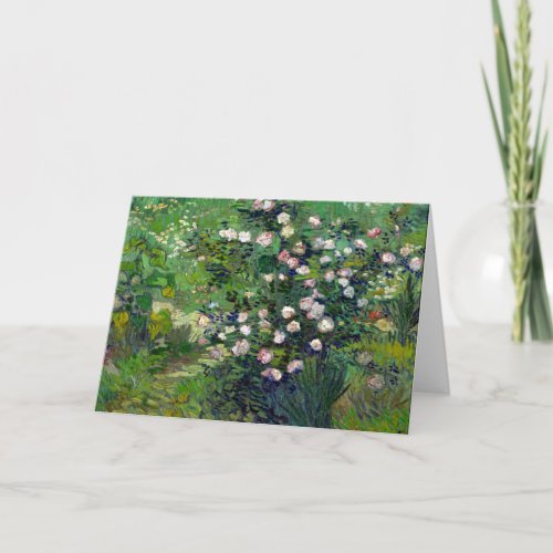 Vincent van Gogh Roses Postcard