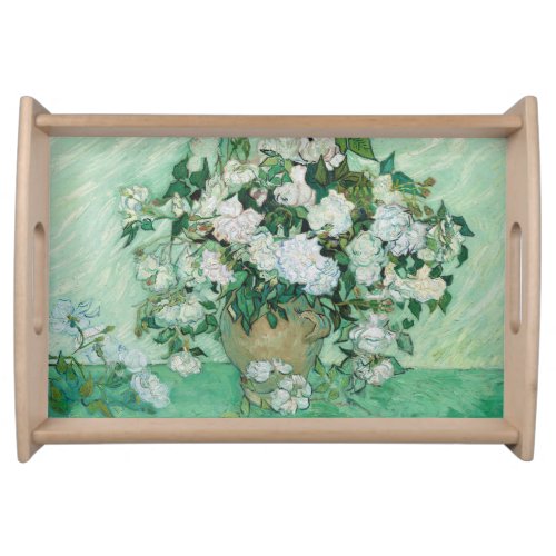 Vincent van Gogh _ Roses Serving Tray