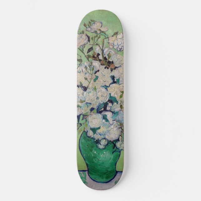 Vincent van Gogh - Roses Skateboard (Front)