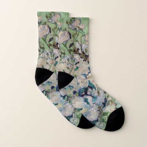 Vincent van Gogh _ Roses Socks