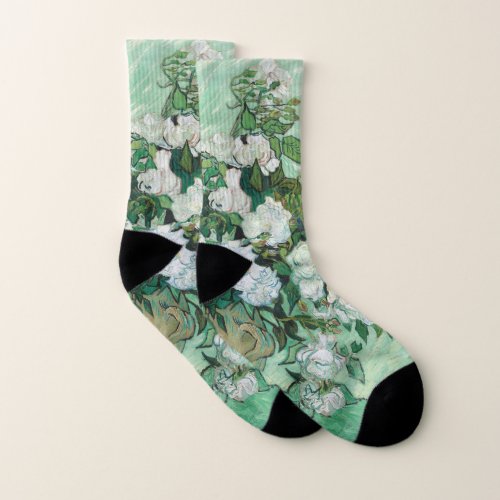 Vincent van Gogh _ Roses Socks