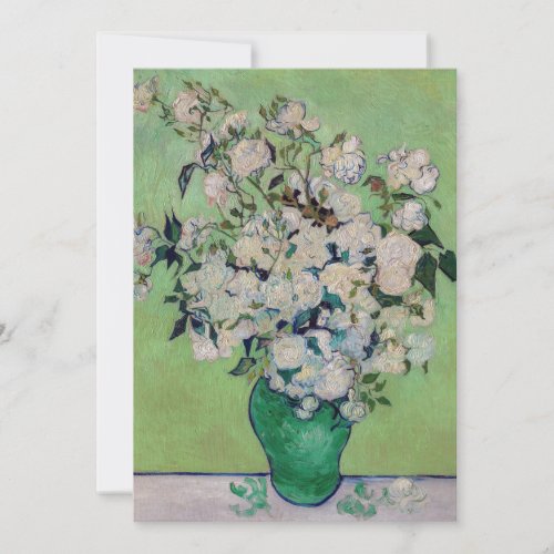 Vincent van Gogh _ Roses Thank You Card